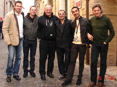 Salvatore, Danilo, Fausto, Renzo, Antonio, Alberto